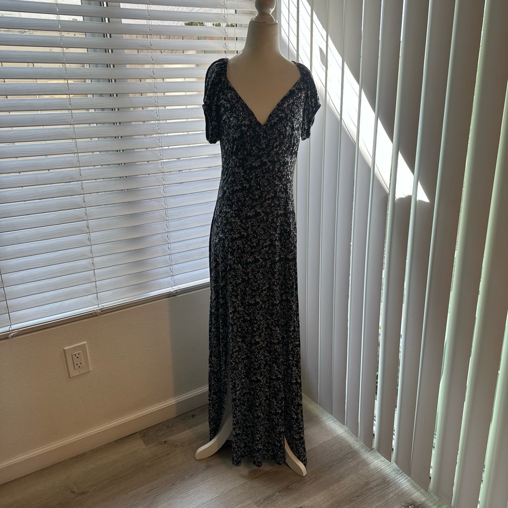 ASOS Black and White Patterned Dress